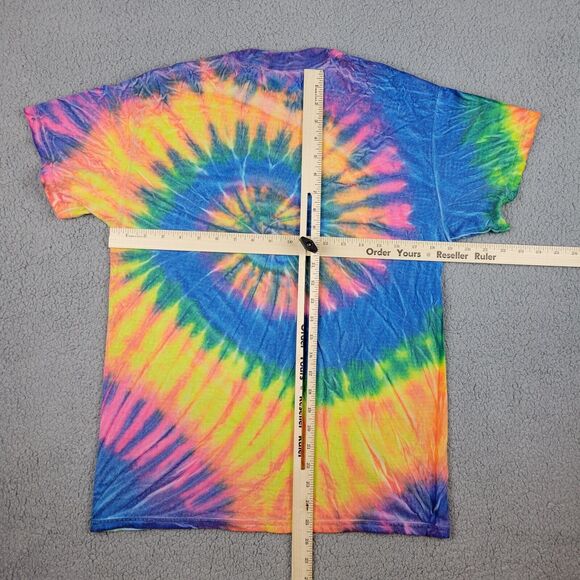 Rick And Morty Shirt Mens Medium Ripple Junction Get Schwifty Tie Dye - Picture 6 of 9